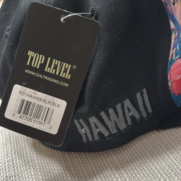 TOP LEVEL Aloha Hawaii Hat OS - Picture 4 of 5